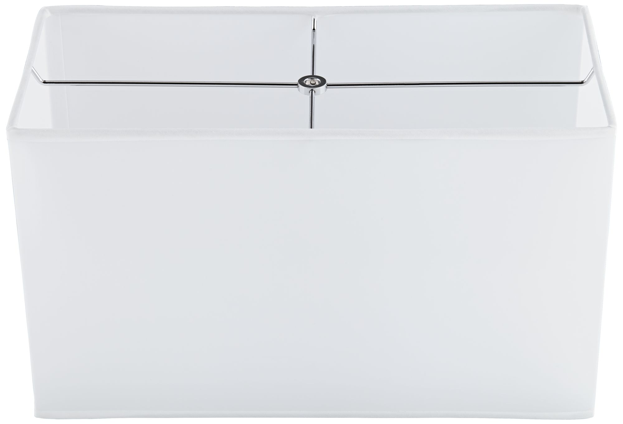 Image 2 Faux Pleated Giclee Print Rectangular Lamp Shade  8/17x8/17x10 (Spider) more views