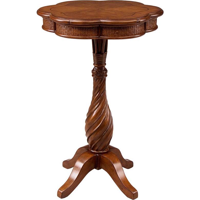 Image 1 Favorite Finds Twist Pedestal Table