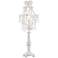 Fay White 19 1/2" High Antique White Traditional Candelabra Table Lamp