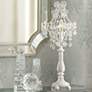 Fay White 19 1/2" High Antique White Traditional Candelabra Table Lamp
