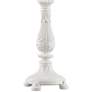 Fay White 19 1/2" High Antique White Traditional Candelabra Table Lamp