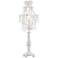 Fay White 19 1/2" High Candelabra Table Lamp