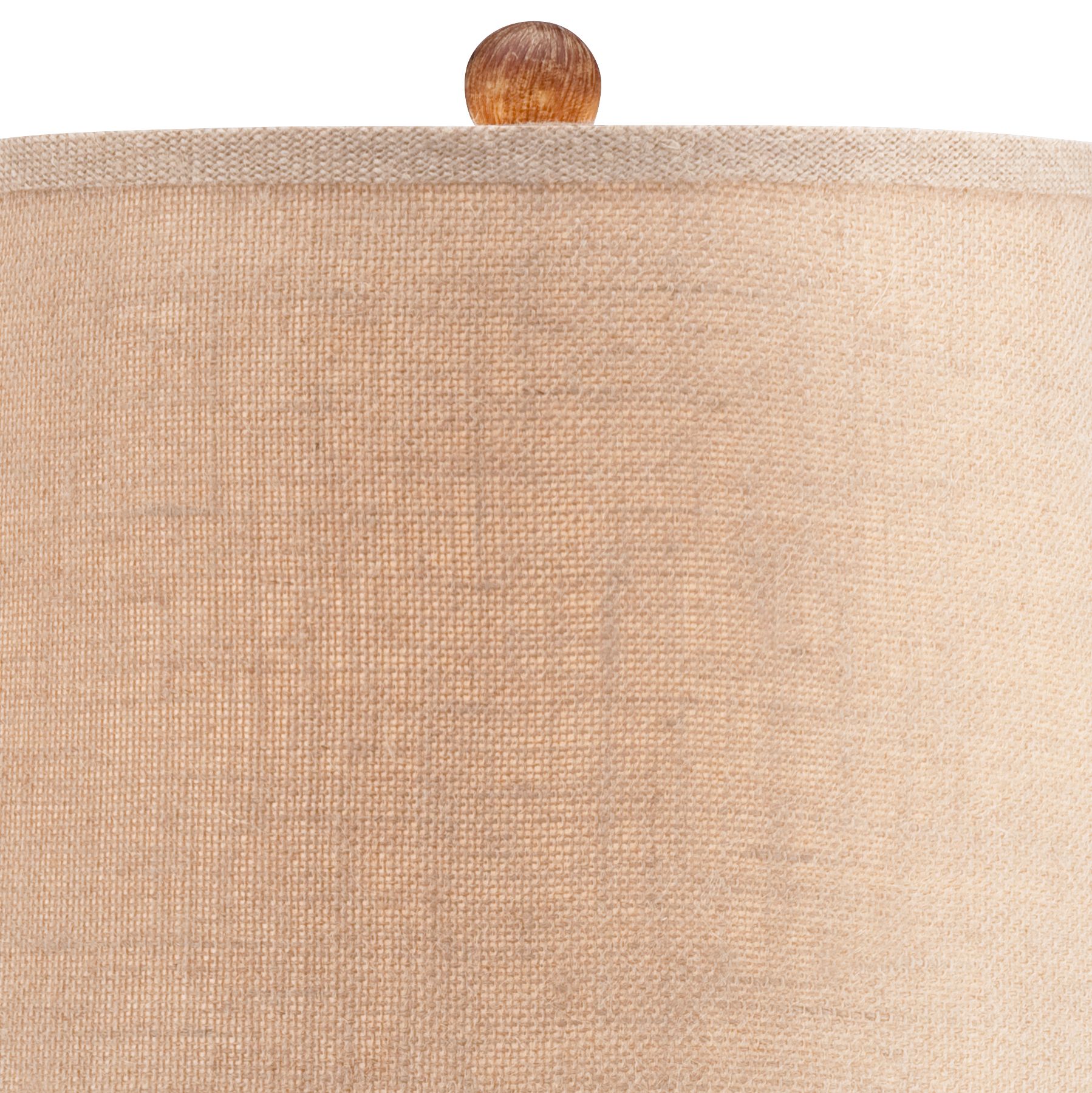 Image 4 Faye 27" High Natural Rope and Clear Glass Coastal Jug Table Lamp more views