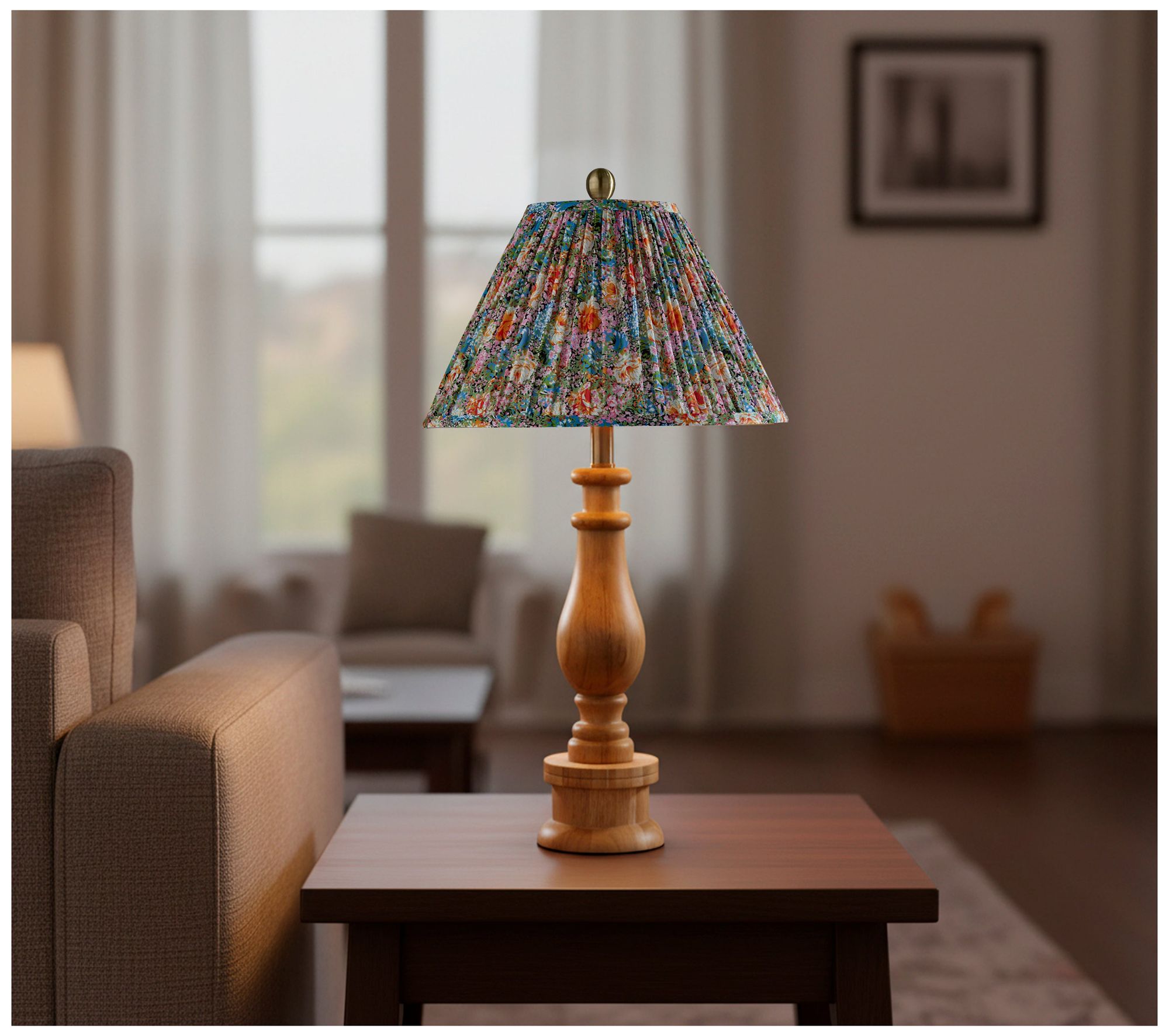 Image 5 Faye Tall Table Lamp more views