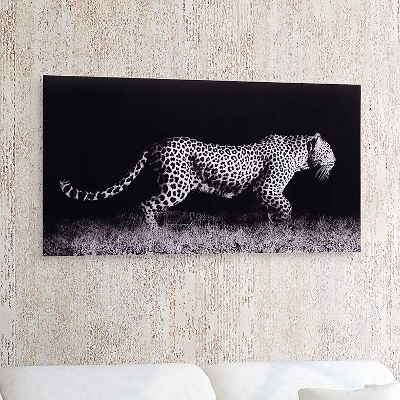 Image 1 Fearless 1 48" Wide Tempered Glass Panel Graphic Wall Art
