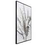 2_Feather Fire 35.4"W x 47.2"H Textured Framed Canvas Wall Art more views