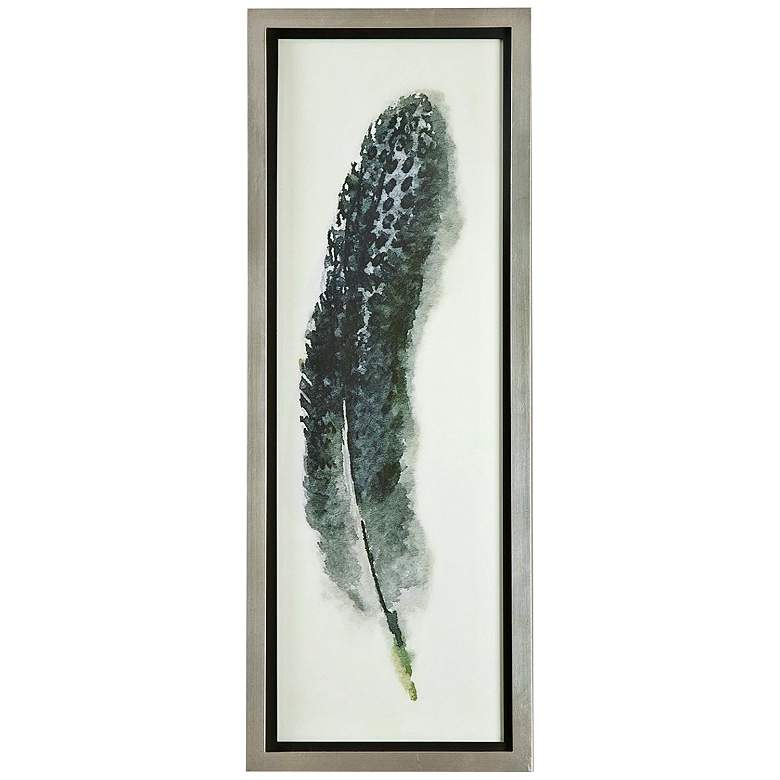 Image 5 Feathered Beauty 4-Piece 38 1/4 inch High Framed Wall Art Set more views