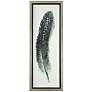 Feathered Beauty 4-Piece 38 1/4" High Framed Wall Art Set in scene