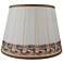 Feathers Printed Empire Lamp Shade 10x14x10x10 (Spider)