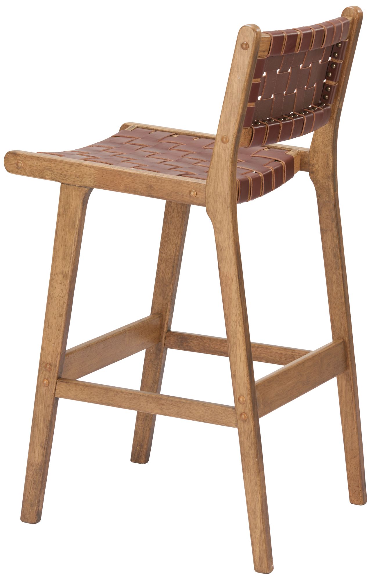 Image 6 Feder Barstool (Set of 2) Brown more views