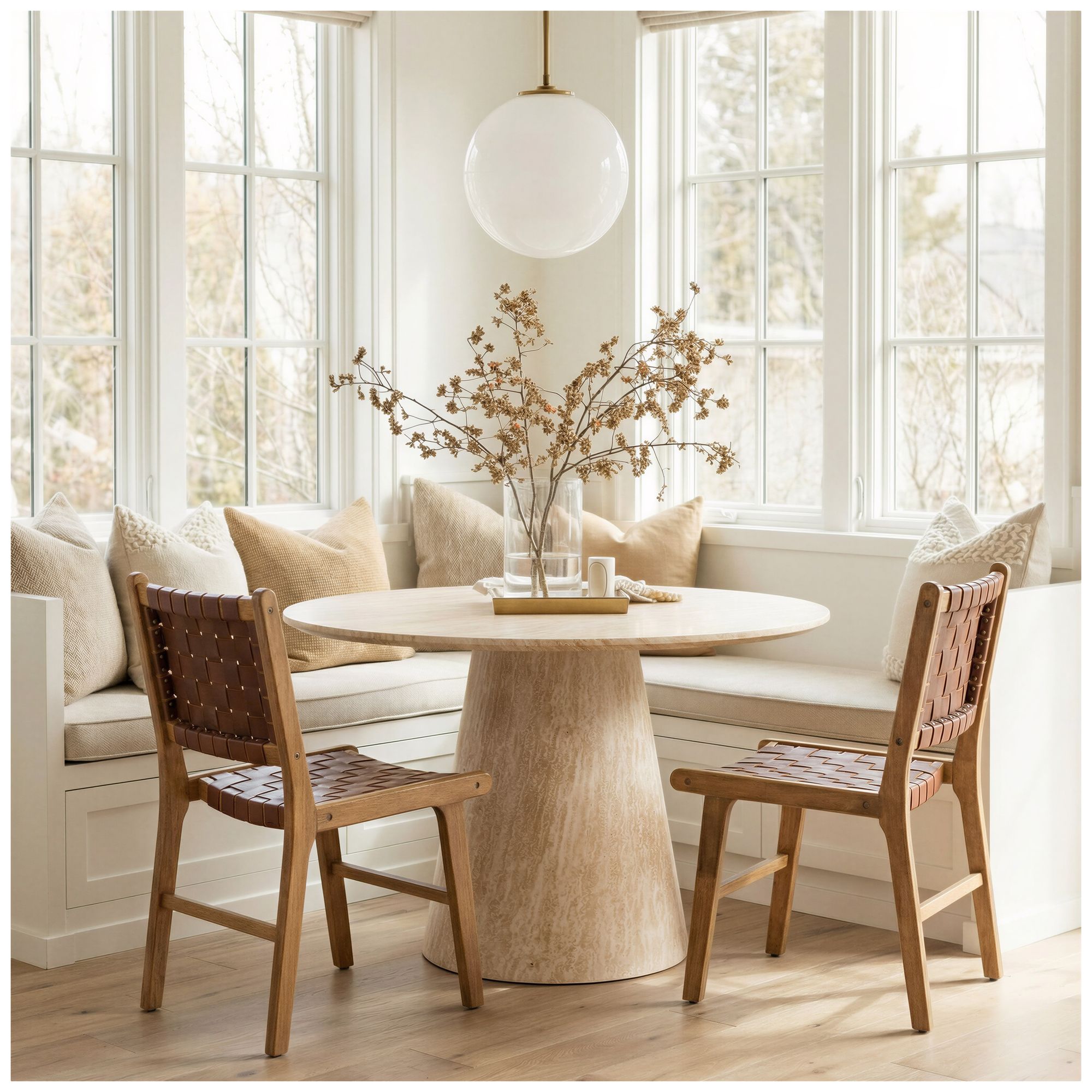 Image 3 Feder Dining Chair (Set of 2) Brown more views