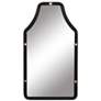 Federal Case 22x40 Wall Mirror - Matte Black/French Gold