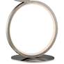 Fedora 17 1/4" High Brushed Nickel LED Accent Table Lamp