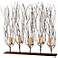 Fedora 31" Wide 5 Candle Tree Branch Candle Holder