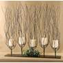 Fedora 31" Wide 5 Candle Tree Branch Candle Holder