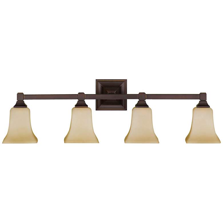 Image 1 Feiss American Foursquare Collection 31 inch Wide Bathroom Light