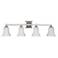 Feiss American Foursquare Four Light Bath Wall Light Fixture