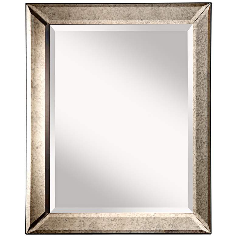 Image 1 Feiss Antiqua 30 inch High Framed Wall Mirror
