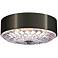 Feiss Botanic 16" Wide Aged Pewter Ceiling Light