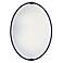 Feiss Boulevard Collection 24" x 33" Oval Wall Mirror