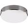 Feiss Cadence 13" Wide Brushed Steel Ceiling Light