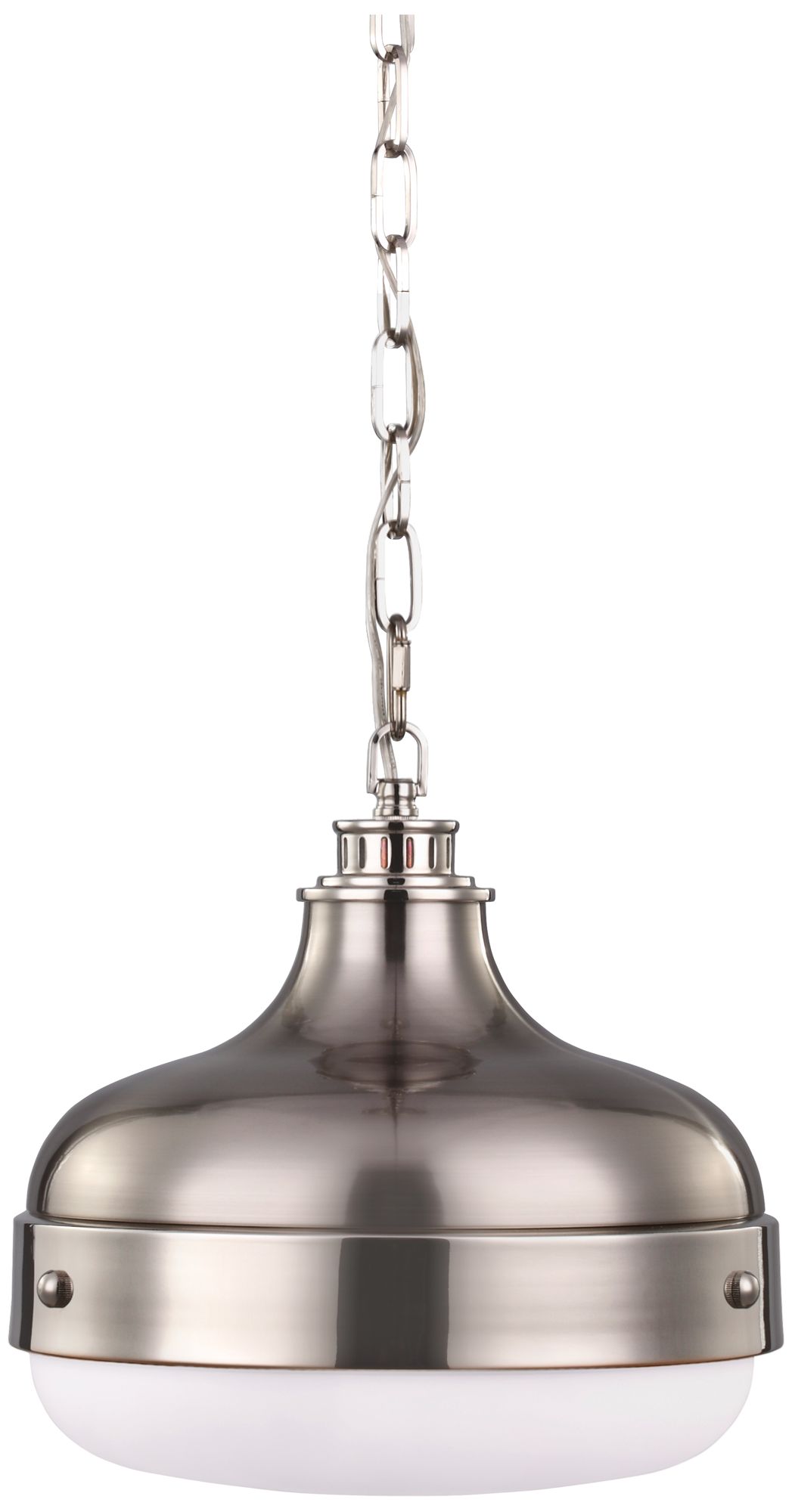 Feiss Cadence 13" Wide Polished Nickel Mini Pendant Light - #6K898 ...