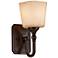 Feiss Concord 10 1/4" High Bronze Wall Sconce