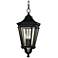 Feiss Cotswold Lane 21 1/2"H Black Outdoor Hanging Light