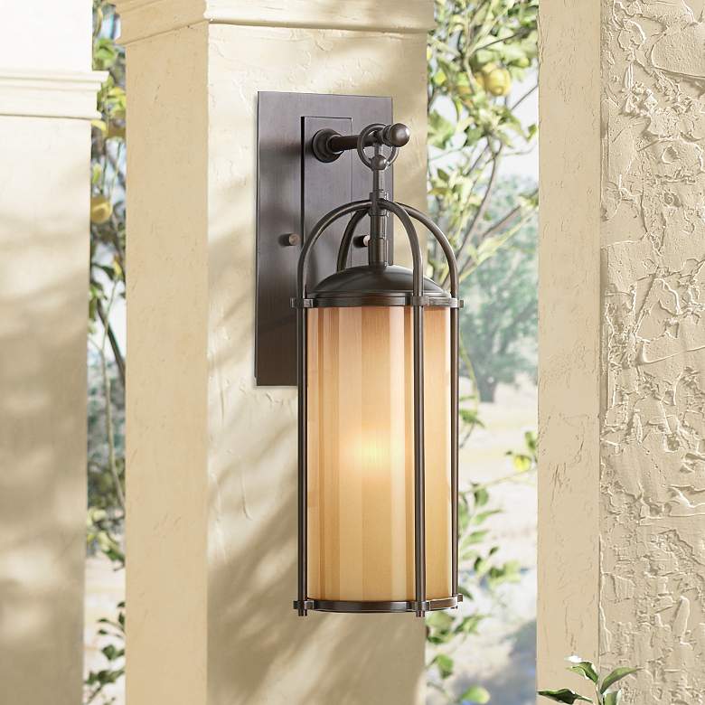 Image 1 Feiss Dakota 17" High Outdoor Wall Light