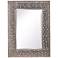 Feiss Danby 40" High Rustic Silver Wall Mirror