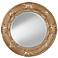 Feiss Dinah 34" Round Champagne Wall Mirror