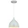 Feiss Dutch 8 3/4" Wide Sprout Green Mini Pendant Light