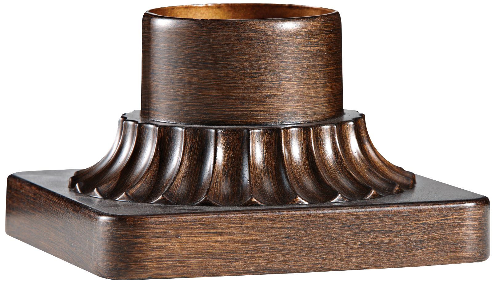 Feiss PierMount Olde Bronze Outdoor Post Light Adapter 8X470
