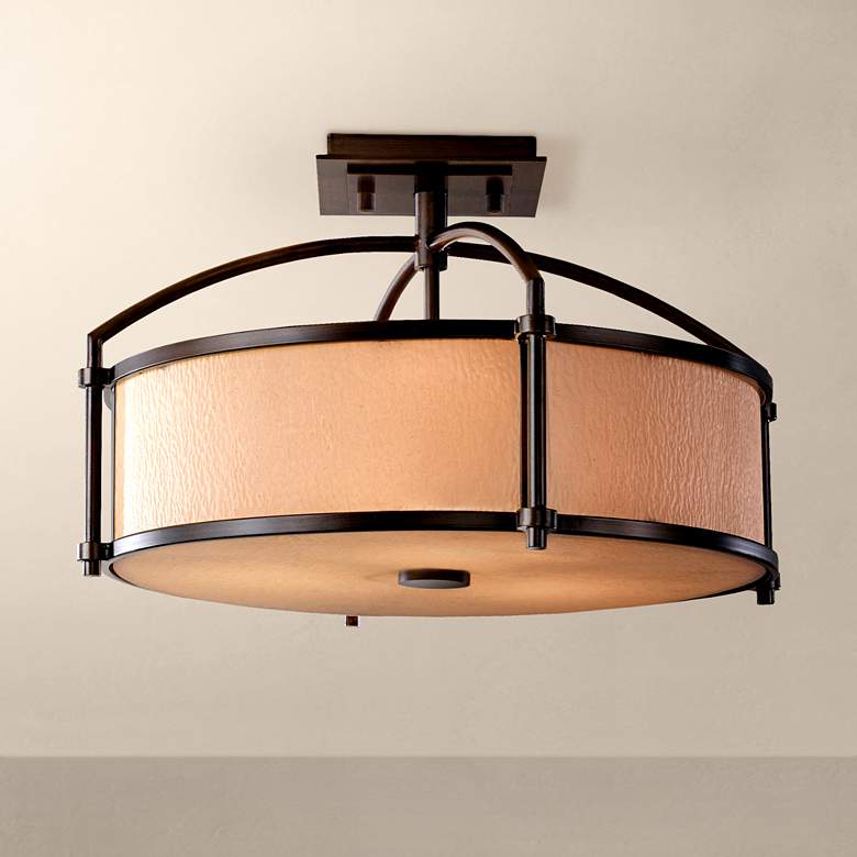 Image 1 Feiss Preston Collection 16 inch Wide Ceiling Light