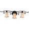 Feiss Romana Collection 30" Wide Bathroom Light Fixture