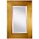 Feiss Smythe 36" High Gold Wall Mirror