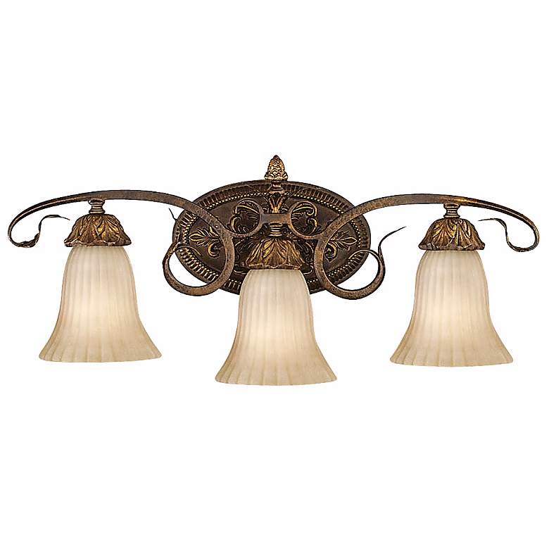 Image 1 Feiss Sonoma Valley 25" Wide Three Light Wall Sconce