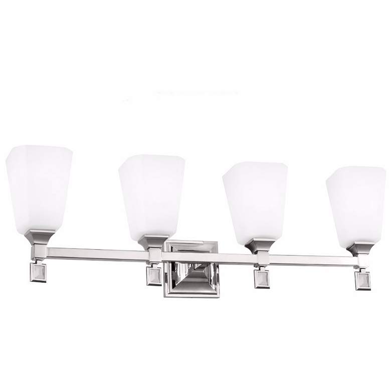 Image 1 Feiss Sophie 30 3/4 inch Wide Polished Nickel Bath Light