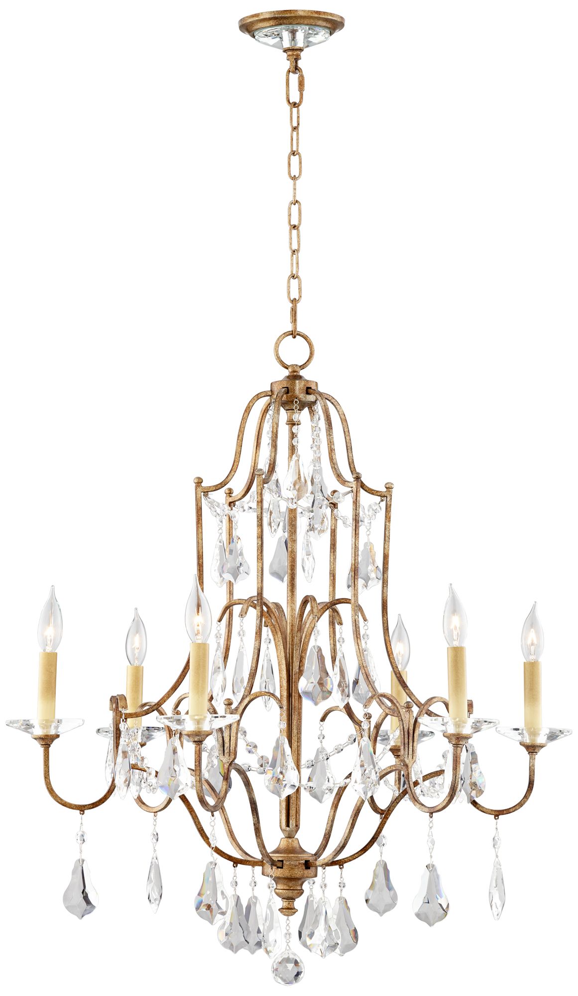 feiss crystal chandelier