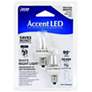 Feit &lt;1 Watt Clear Accent Night Light LED Bulbs 2 Pack