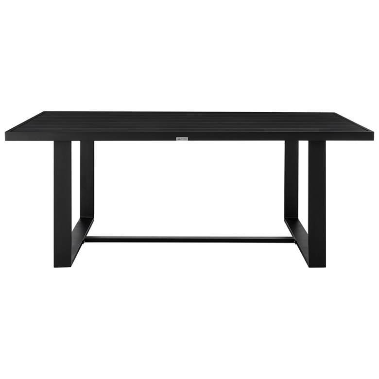 Image 1 Felicia Outdoor Patio Dining Table in Aluminum