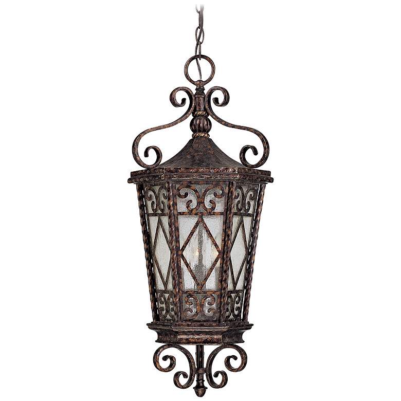 Image 1 Felicity Collection 29 1/4 inch High Outdoor Hanging Light