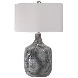 Image1 of Felipe Dark Gray Ceramic Table Lamp