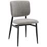 1_Felipe Gray Linen Fabric Side Chair