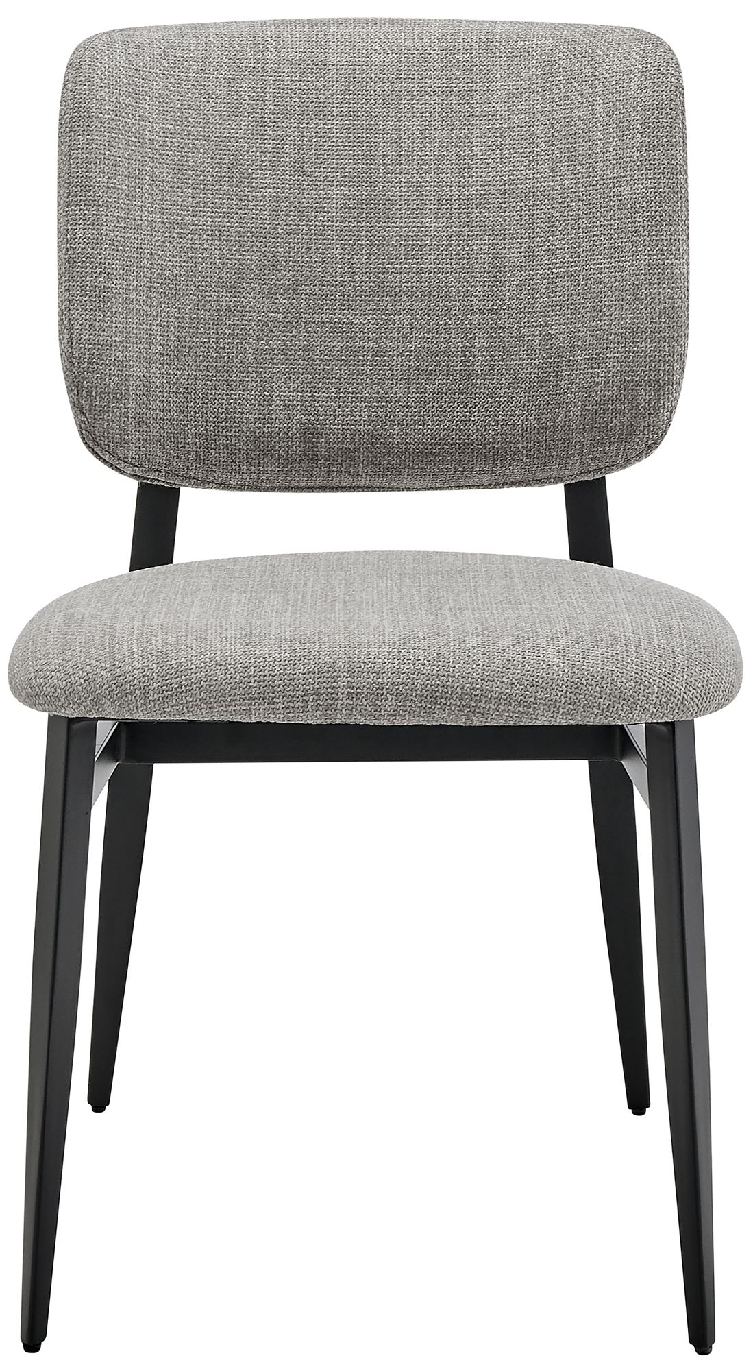 Image 5 Felipe Gray Linen Fabric Side Chair more views