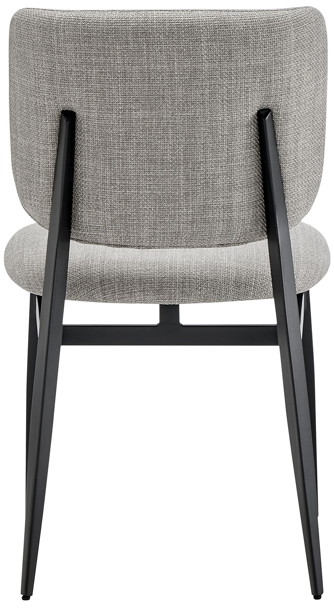Image 7 Felipe Gray Linen Fabric Side Chair more views