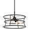 Felix 20" Wide Oil-Rubbed Bronze 4-Light Pendant Light