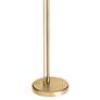Felix Aged Brass Metal Adjustable Task Floor Lamp