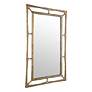 2_Felix Antiqued Brass 30" x 50" Rectangular Wall Mirror more views