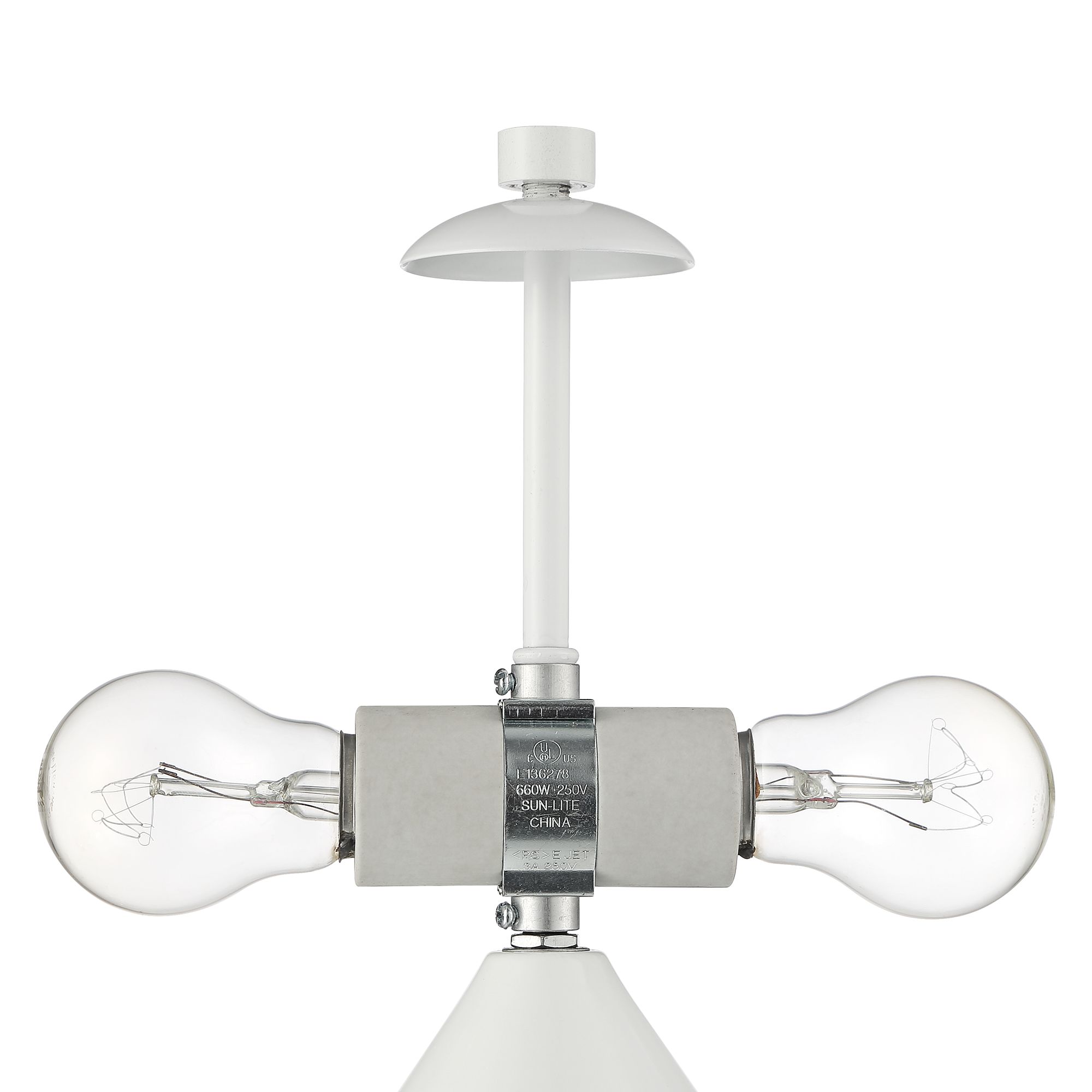 Watch A Video About the Felix Modern White Dome Mushroom Table Lamps Set of 2